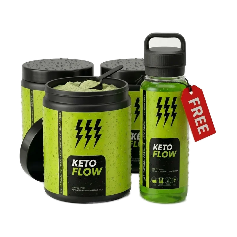 KetoFlow Natural Weight Management Formula — 3 Bottle / 90 Day Pack