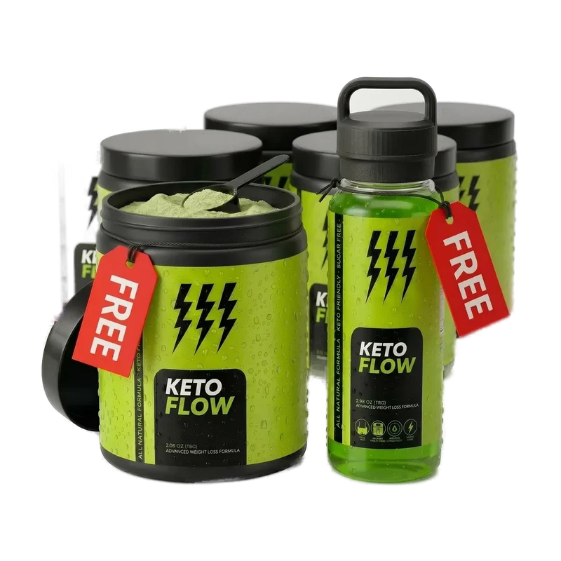 KetoFlow Natural Weight Management Formula — 6 Bottle / 180 Day Pack